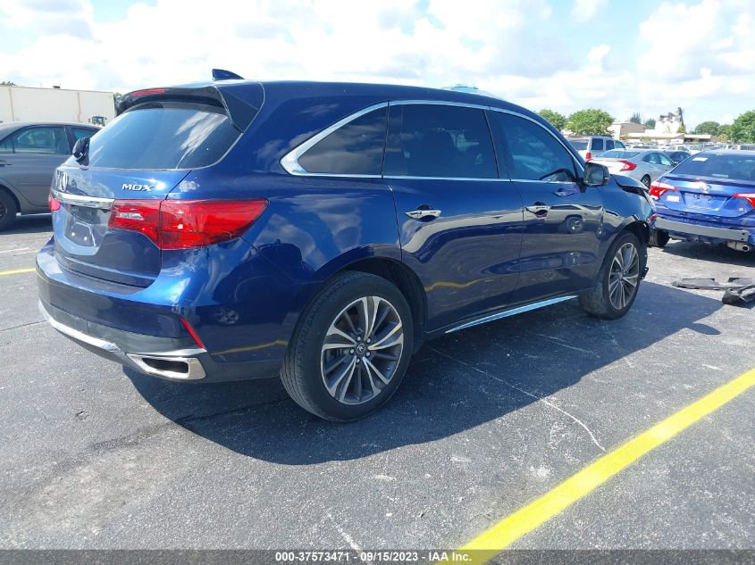 2019 ACURA MDX W/TECHNOLOGY PKG - 5J8YD3H51KL005851