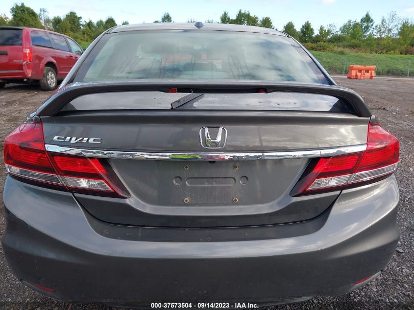 2013 HONDA CIVIC SDN EX-L - 2HGFB2F95DH500776