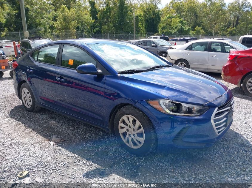 2017 HYUNDAI ELANTRA SE - 5NPD74LF2HH163221