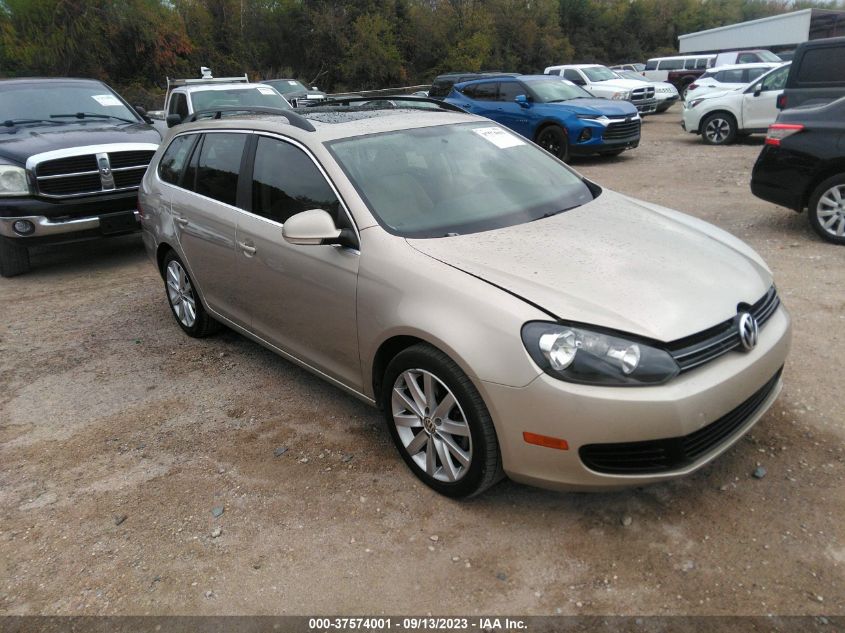 2014 VOLKSWAGEN JETTA SPORTWAGEN TDI W/SUNROOF & NAV - 3VWPL7AJ4EM604092