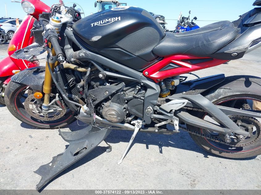 2016 TRIUMPH MOTORCYCLE DAYTONA 675R ABS SMTA02YK4GJ735818