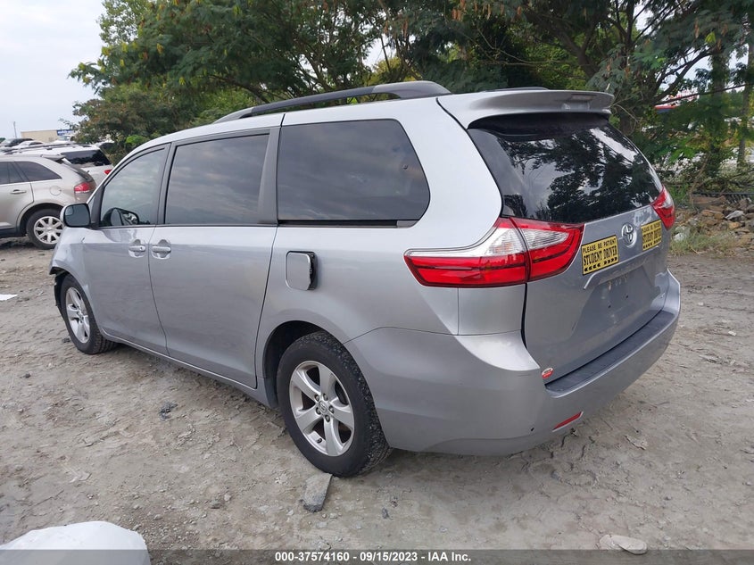 VIN 5TDKZ3DC3HS891866 2017 TOYOTA SIENNA LE