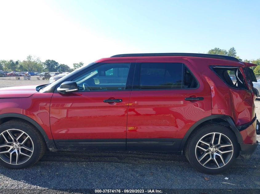 VIN 1FM5K8GT3HGD63048 2017 FORD EXPLORER SPORT