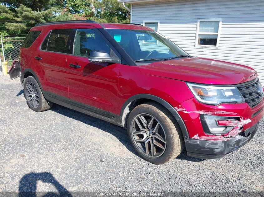 VIN 1FM5K8GT3HGD63048 2017 FORD EXPLORER SPORT
