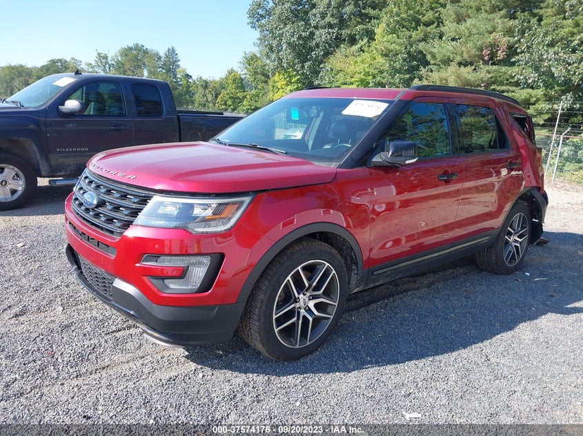 VIN 1FM5K8GT3HGD63048 2017 FORD EXPLORER SPORT