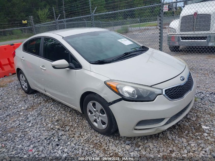 2015 KIA FORTE LX - KNAFK4A68F5404753
