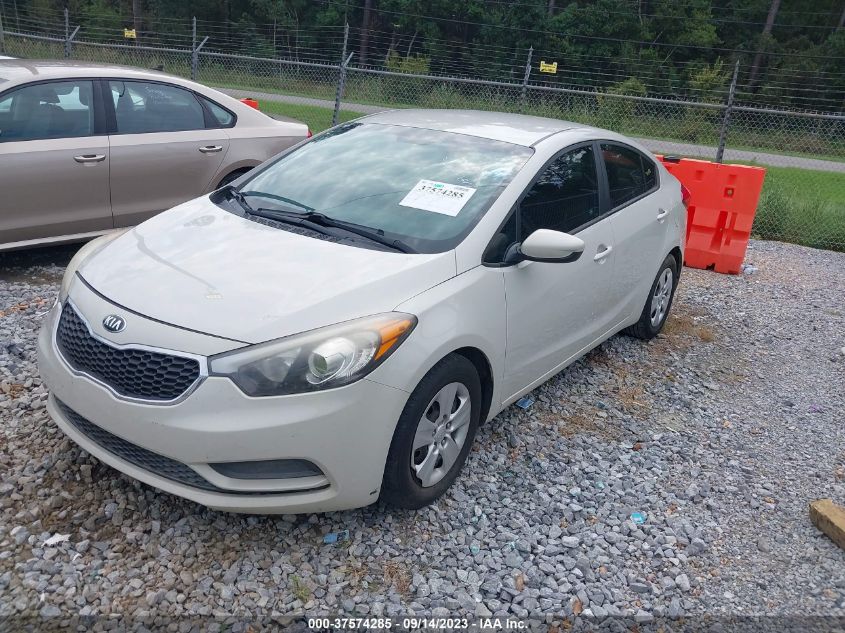 2015 KIA FORTE LX - KNAFK4A68F5404753