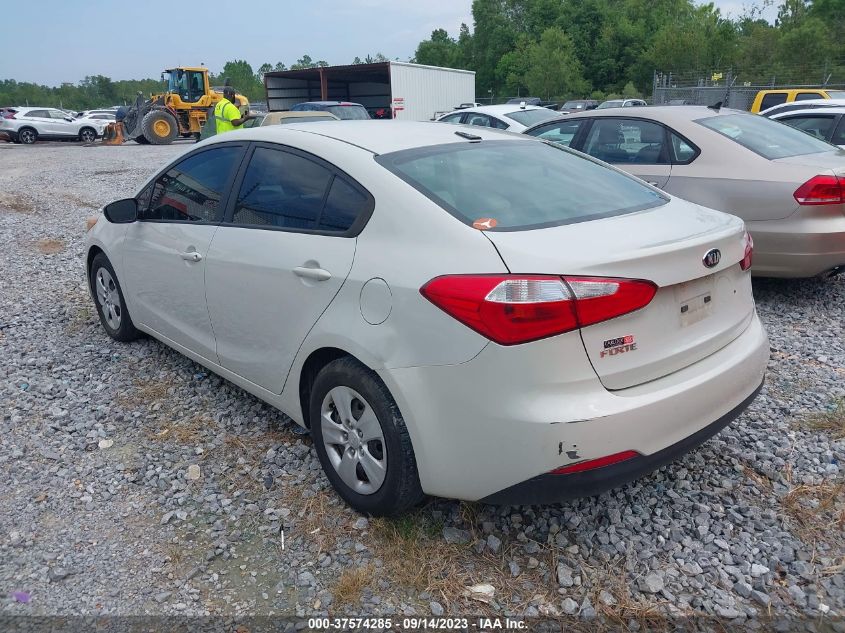 2015 KIA FORTE LX - KNAFK4A68F5404753
