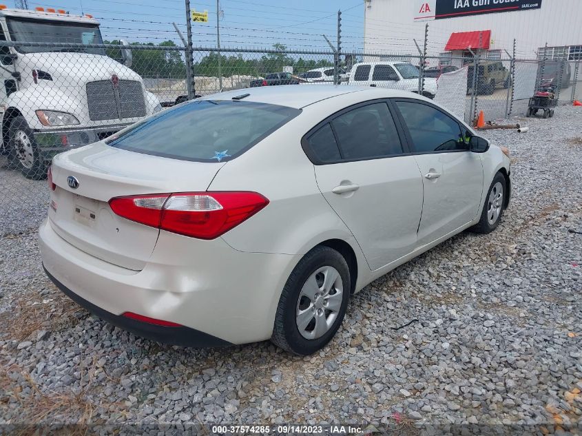 2015 KIA FORTE LX - KNAFK4A68F5404753