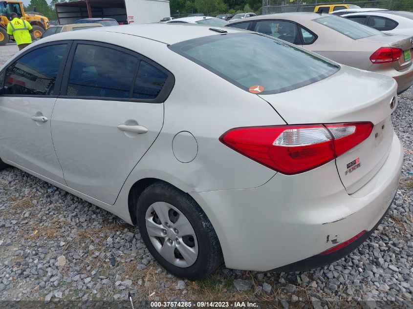 2015 KIA FORTE LX - KNAFK4A68F5404753