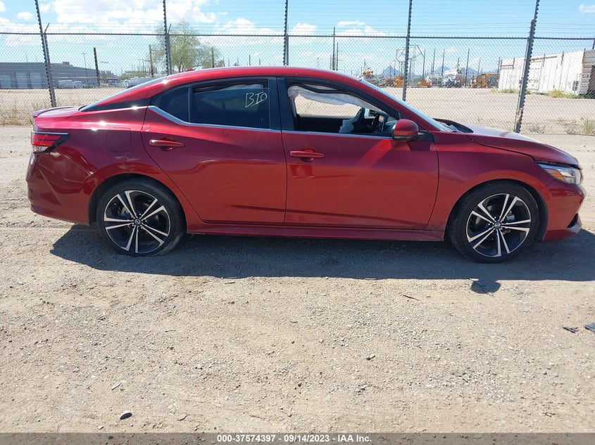 VIN 3N1AB8DV7MY240227 2021 NISSAN SENTRA SR