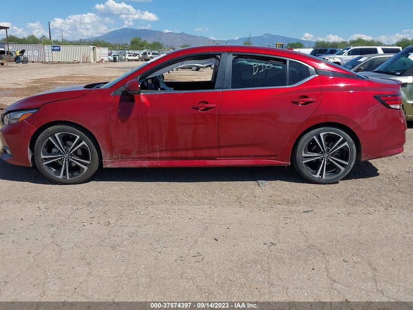 VIN 3N1AB8DV7MY240227 2021 NISSAN SENTRA SR