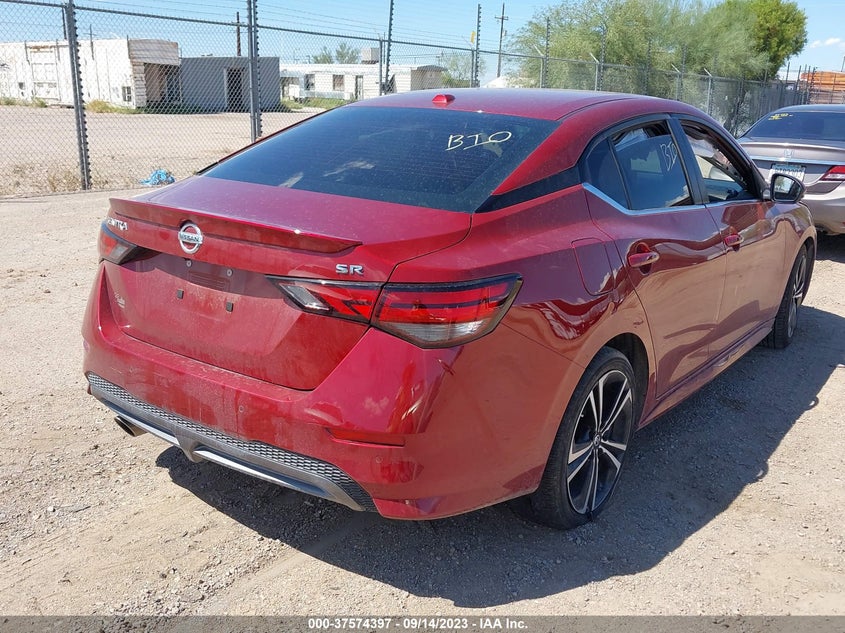 VIN 3N1AB8DV7MY240227 2021 NISSAN SENTRA SR