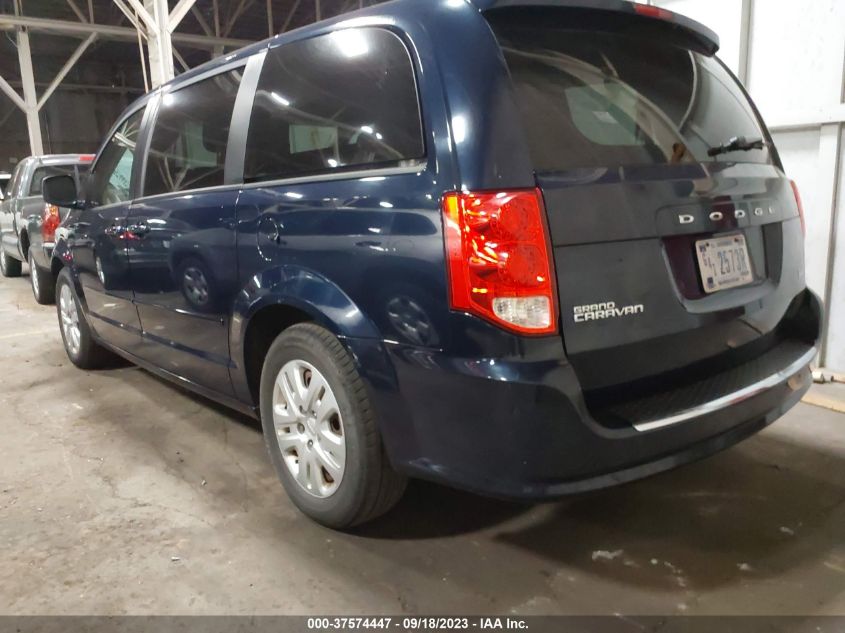 2016 DODGE GRAND CARAVAN SE - 2C4RDGBG8GR100071