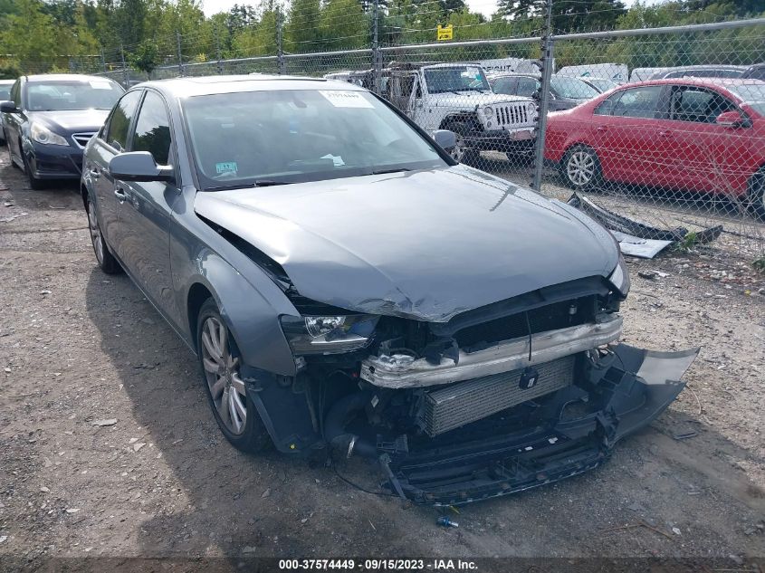 2014 AUDI A4 PREMIUM - WAUDFAFL8EA078421