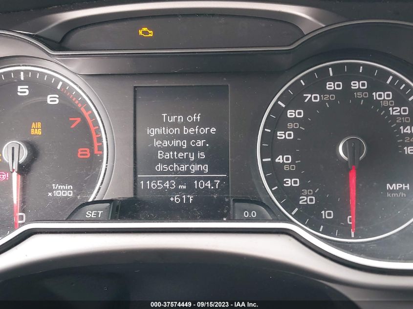 2014 AUDI A4 PREMIUM - WAUDFAFL8EA078421