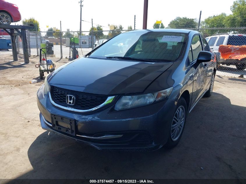 2013 HONDA CIVIC SDN LX - 19XFB2F50DE249625