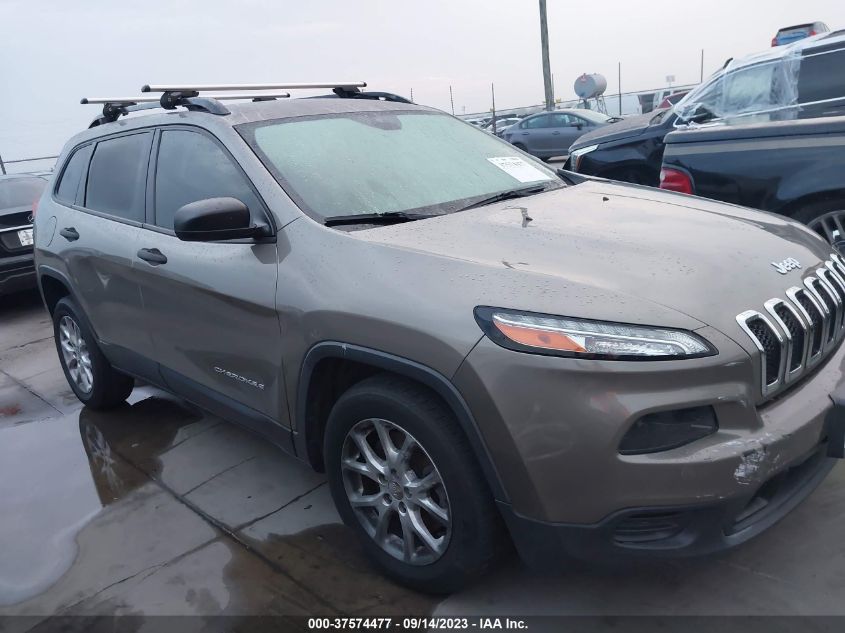 2017 JEEP CHEROKEE SPORT - 1C4PJLAB4HW508087