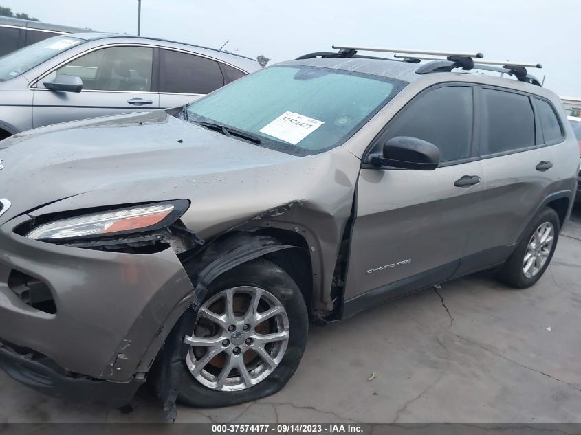 2017 JEEP CHEROKEE SPORT - 1C4PJLAB4HW508087