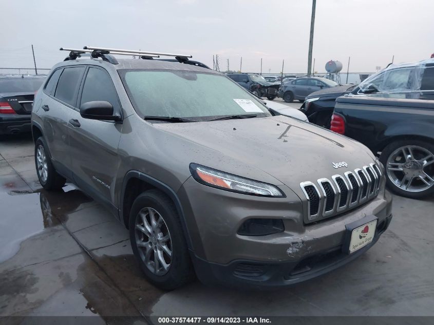 2017 JEEP CHEROKEE SPORT - 1C4PJLAB4HW508087
