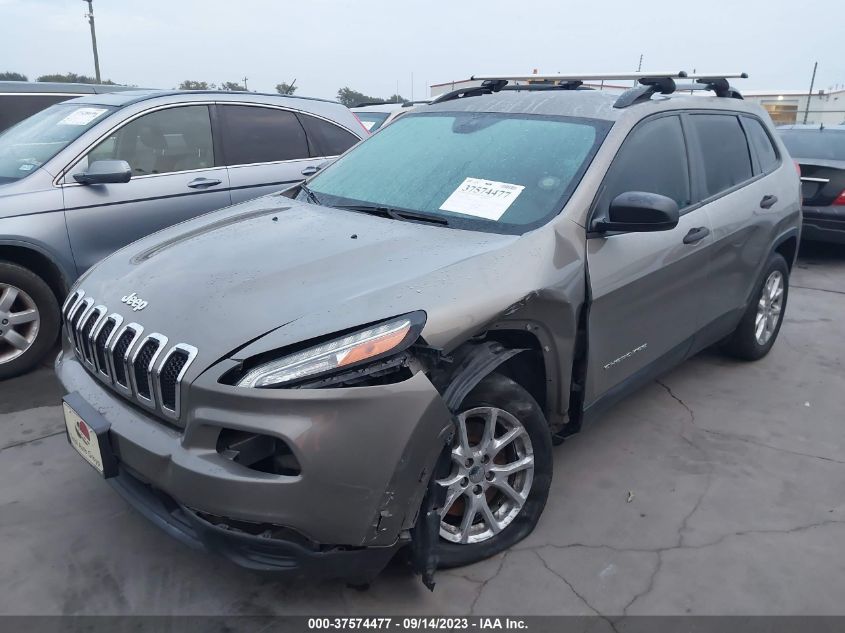 2017 JEEP CHEROKEE SPORT - 1C4PJLAB4HW508087