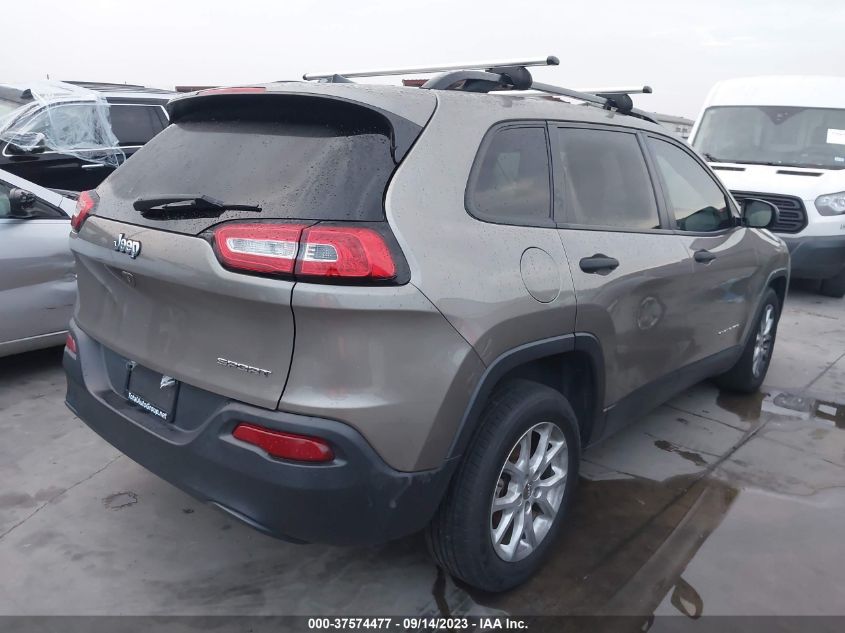 2017 JEEP CHEROKEE SPORT - 1C4PJLAB4HW508087