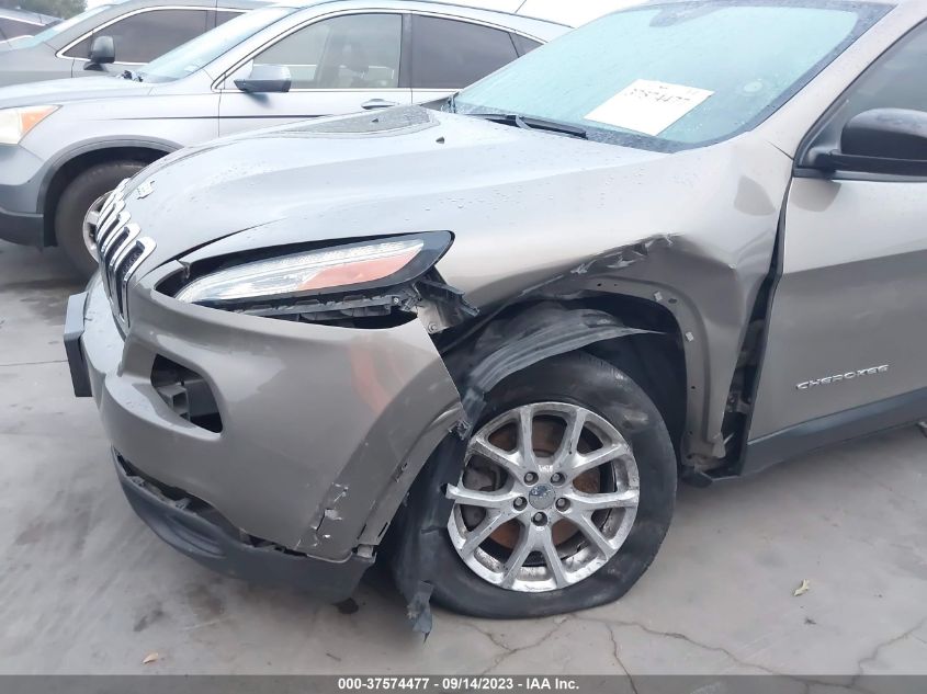 2017 JEEP CHEROKEE SPORT - 1C4PJLAB4HW508087