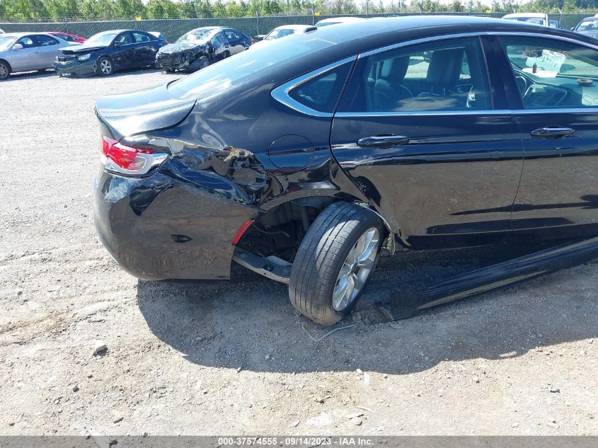 2015 CHRYSLER 200 C - 1C3CCCCB7FN544353