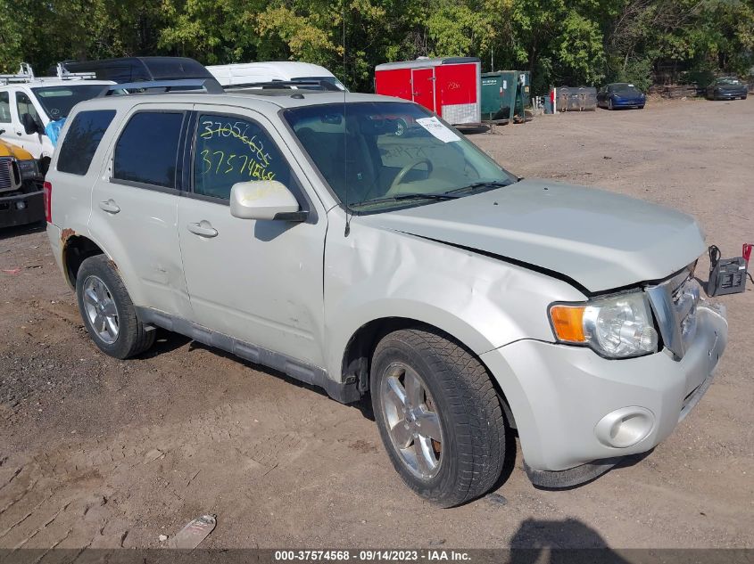 Lot #2564317654 2009 FORD ESCAPE LIMITED salvage car