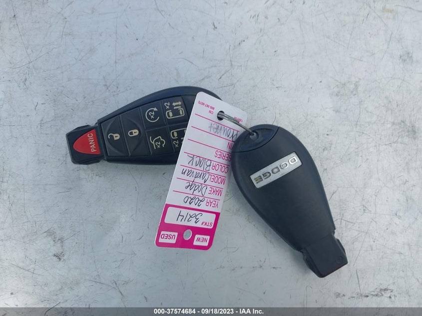 VIN 2C4RDGEG9LR188084 2020 DODGE GRAND CARAVAN GT