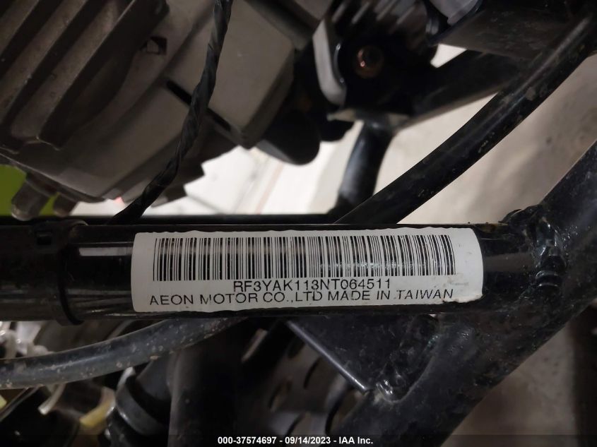 2022 POLARIS OUTLAW 110 EFI RF3YAK113NT064511