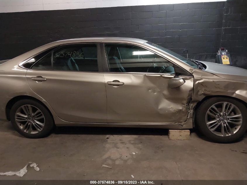 2015 TOYOTA CAMRY XLE/SE/LE/XSE - 4T1BF1FK1FU499152