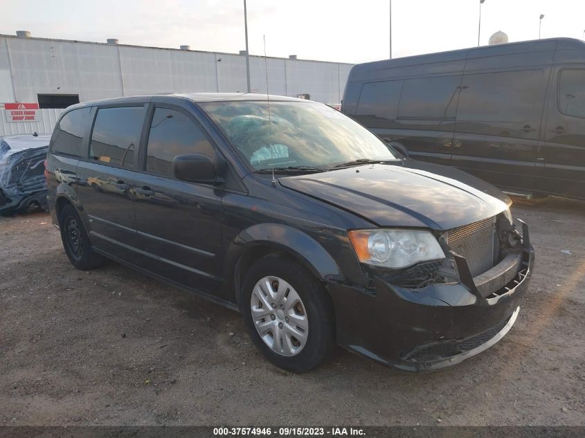 2014 DODGE GRAND CARAVAN AMERICAN VALUE PKG - 2C4RDGBG1ER419499