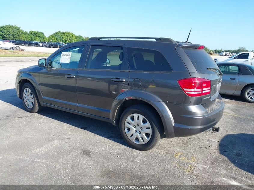 2019 DODGE JOURNEY SE VALUE PKG - 3C4PDCAB4KT751466