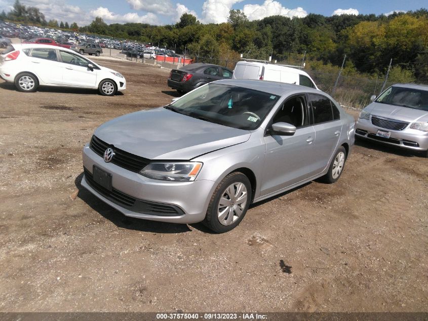 2014 VOLKSWAGEN JETTA SEDAN SE - 3VWD17AJ5EM401446