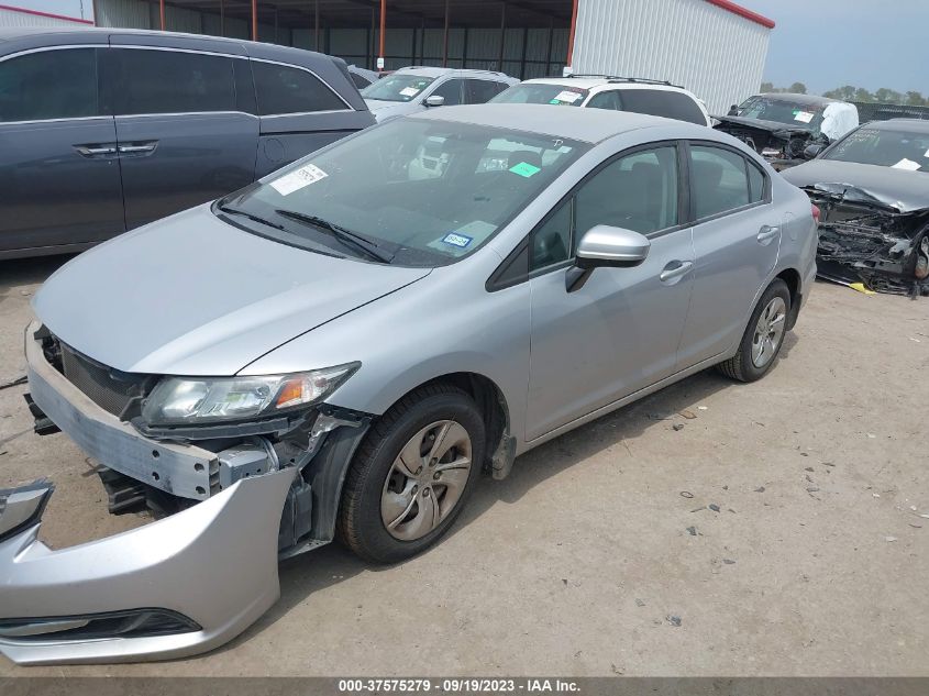 2015 HONDA CIVIC SEDAN LX - 2HGFB2F55FH559858