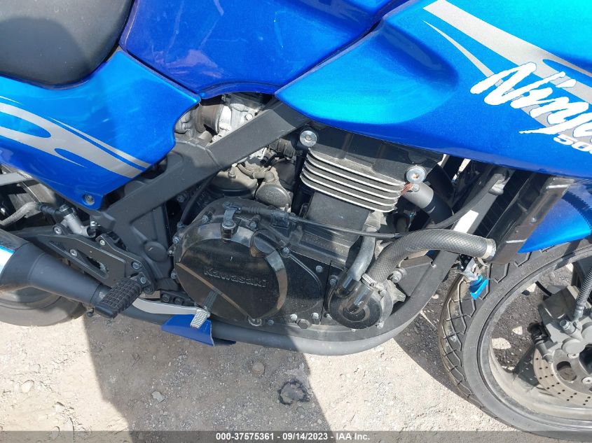 2009 KAWASAKI EX500 D JKAEXVD169A115804