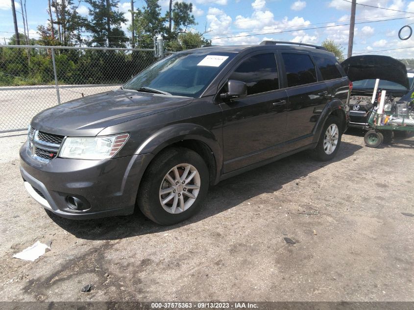 2017 DODGE JOURNEY SXT - 3C4PDCBG8HT539088