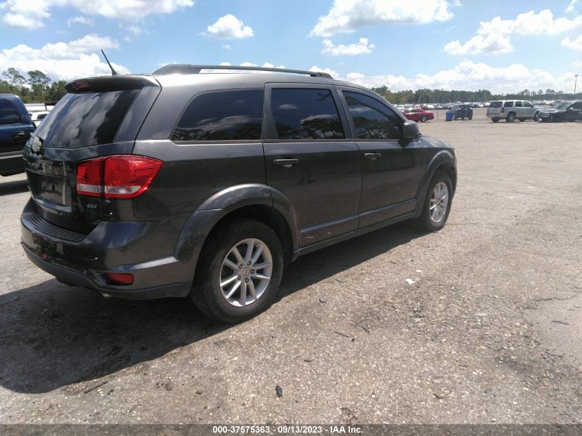 2017 DODGE JOURNEY SXT - 3C4PDCBG8HT539088