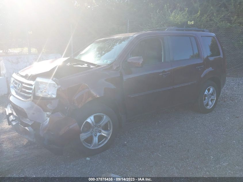 2013 HONDA PILOT EX-L - 5FNYF4H52DB069269