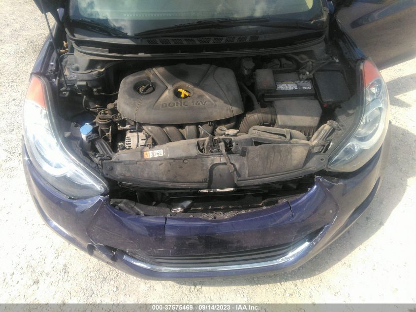 2013 HYUNDAI ELANTRA GLS - 5NPDH4AE9DH351316