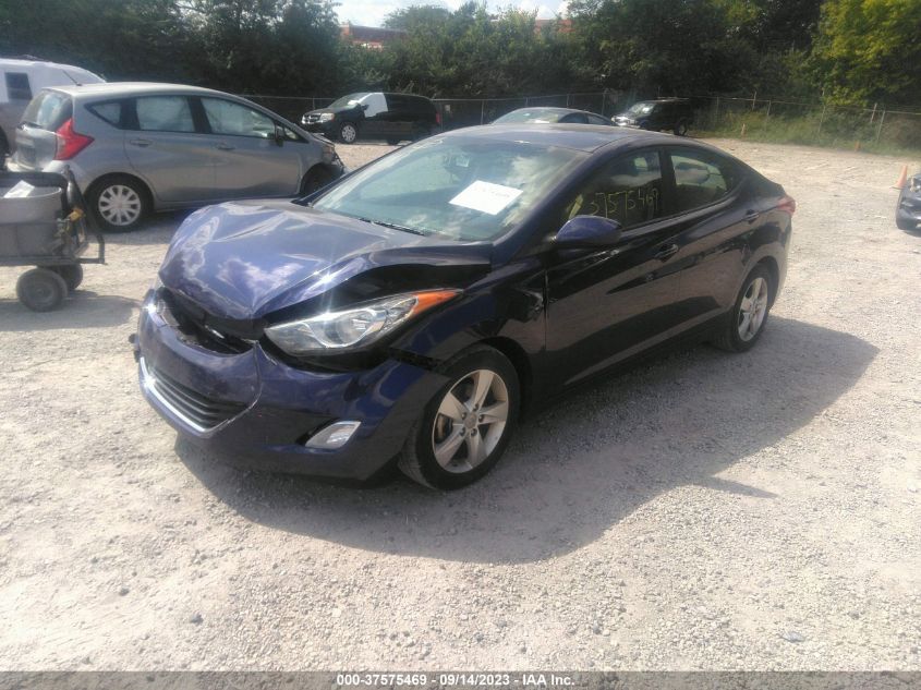 2013 HYUNDAI ELANTRA GLS - 5NPDH4AE9DH351316