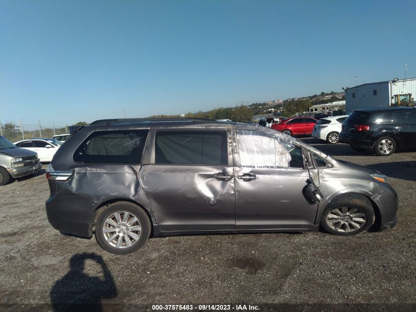 2017 TOYOTA SIENNA XLE - 5TDDZ3DC9HS176762