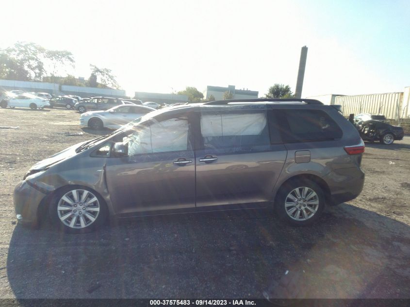2017 TOYOTA SIENNA XLE - 5TDDZ3DC9HS176762