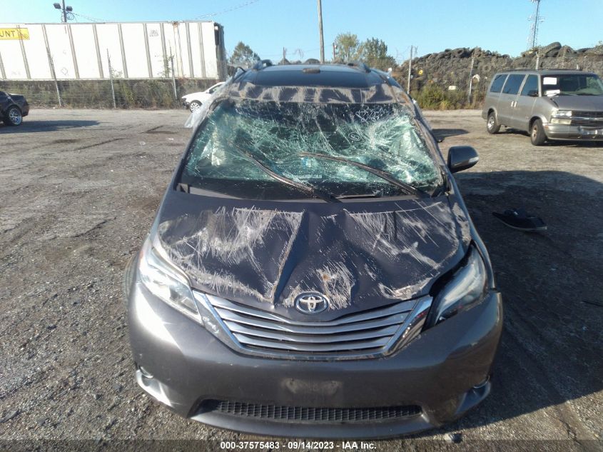 2017 TOYOTA SIENNA XLE - 5TDDZ3DC9HS176762