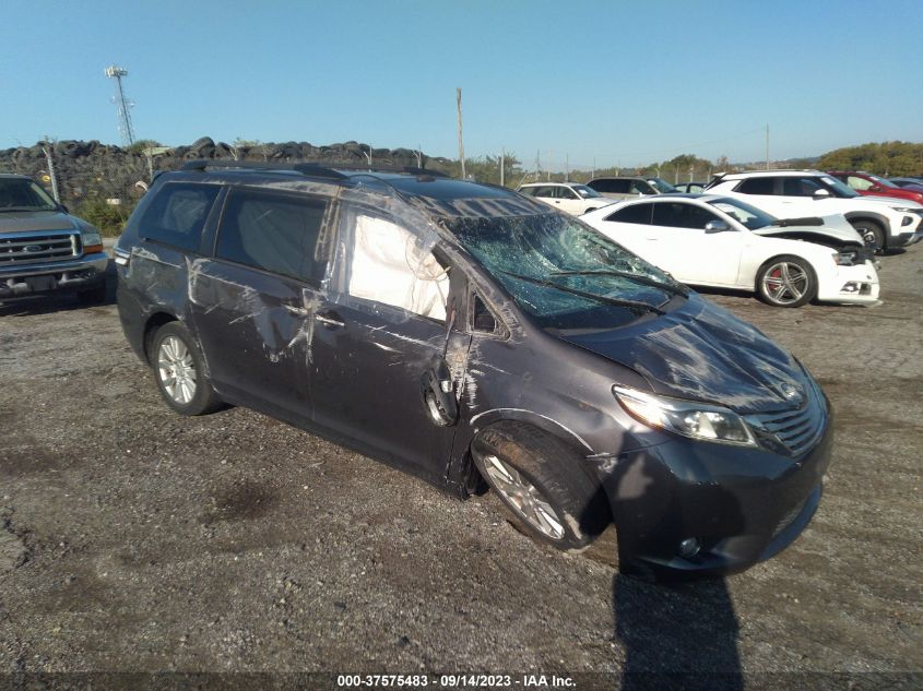 2017 TOYOTA SIENNA XLE - 5TDDZ3DC9HS176762