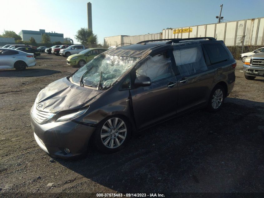 2017 TOYOTA SIENNA XLE - 5TDDZ3DC9HS176762