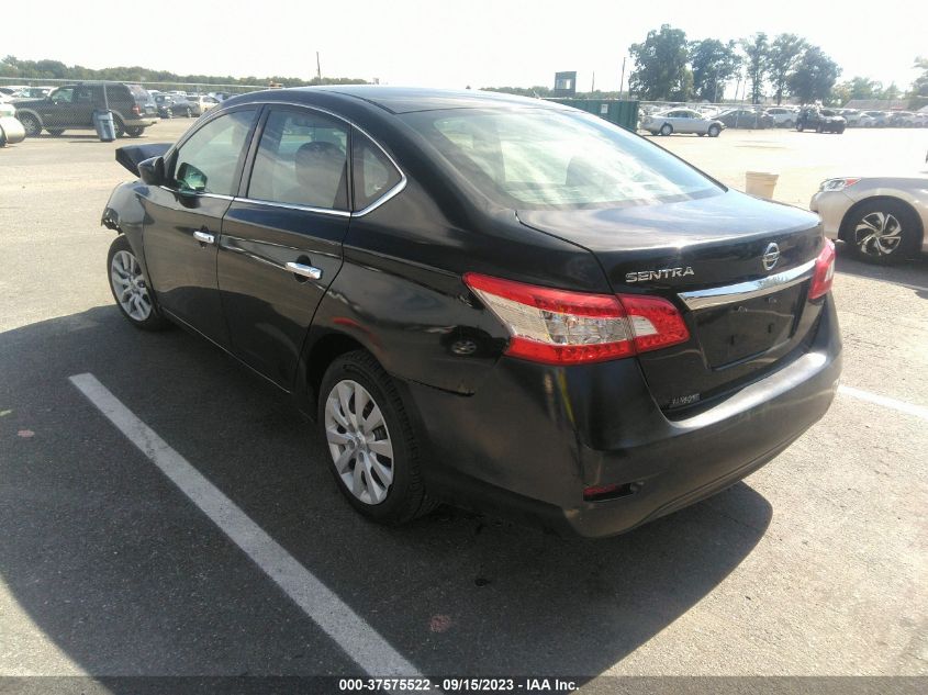 2015 NISSAN SENTRA S - 3N1AB7AP8FY239803