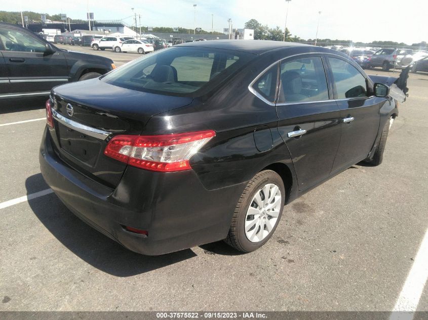 2015 NISSAN SENTRA S - 3N1AB7AP8FY239803