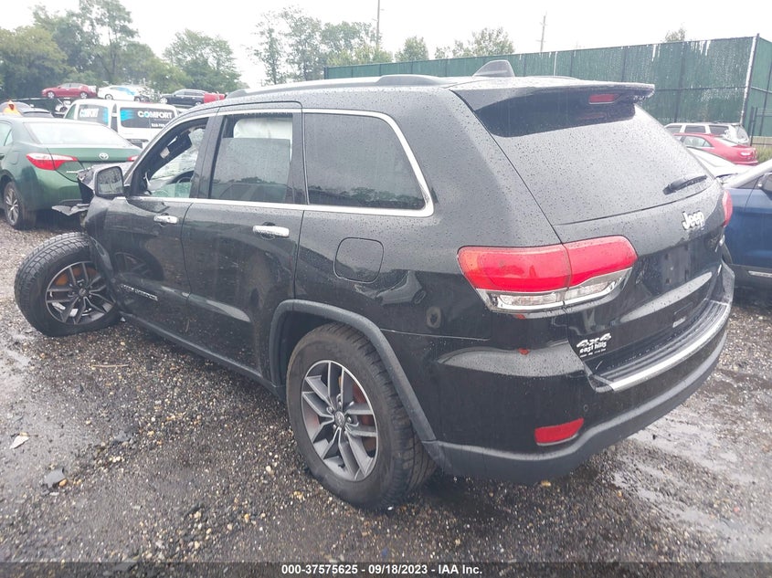 VIN 1C4RJFBG7JC365423 2018 JEEP GRAND CHEROKEE LIMITED